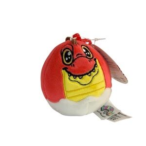 Squishmallows Ryan’s World Shelldon Baby Dinosaur Clip-On 3.5” Plush – NWT